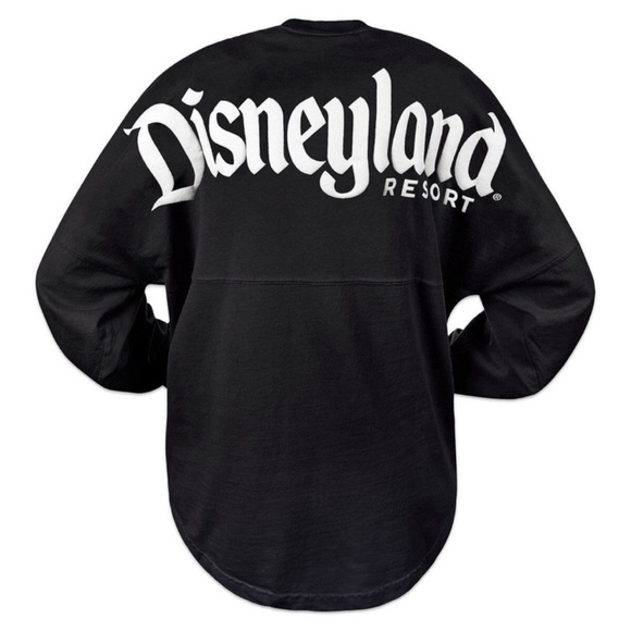 Disney Tops - Disneyland Resort Spirit Jersey Black Long-Sleeve Small